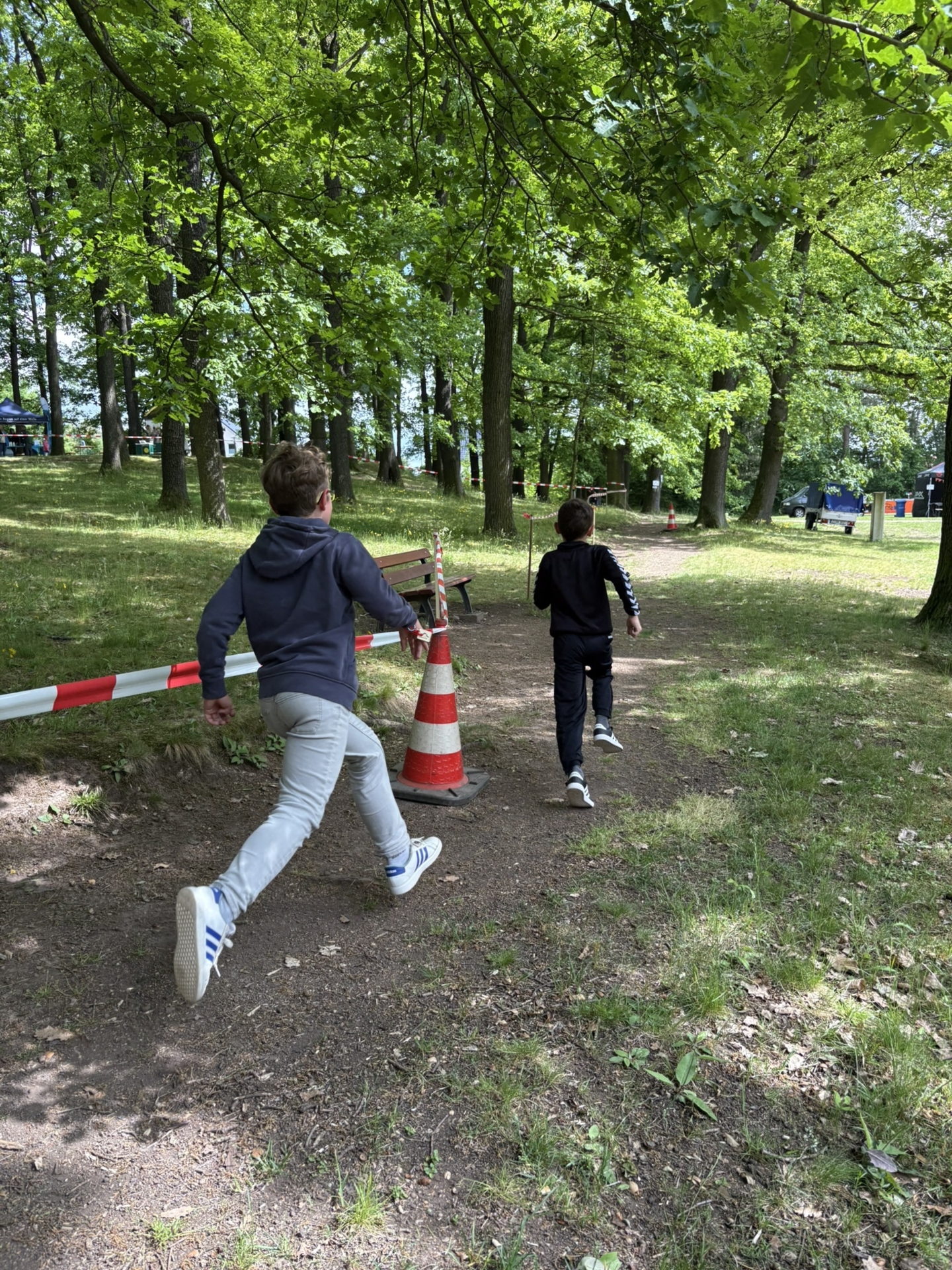 Bild: Spendenlauf Läufer