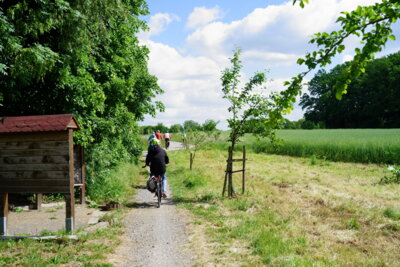 Rastplatz an der S&uuml;daue  (Bild vergr&ouml;&szlig;ern)