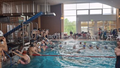 Einschwimmen  (Bild vergr&ouml;&szlig;ern)