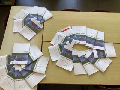 Zu Besuch bei Hummel&Co - Hier gab es Spannendes zu lesen, Sch&ouml;nes zum Basteln und Malen und viele Infos rund um unsere wichtigen Insekten.  (Bild vergr&ouml;&szlig;ern)