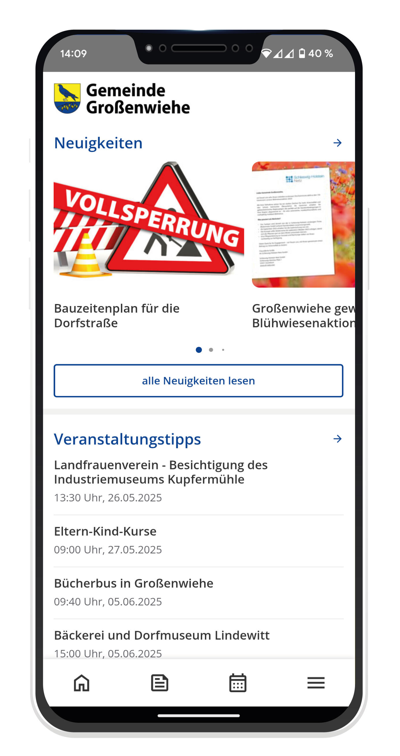 Bild: Startseite