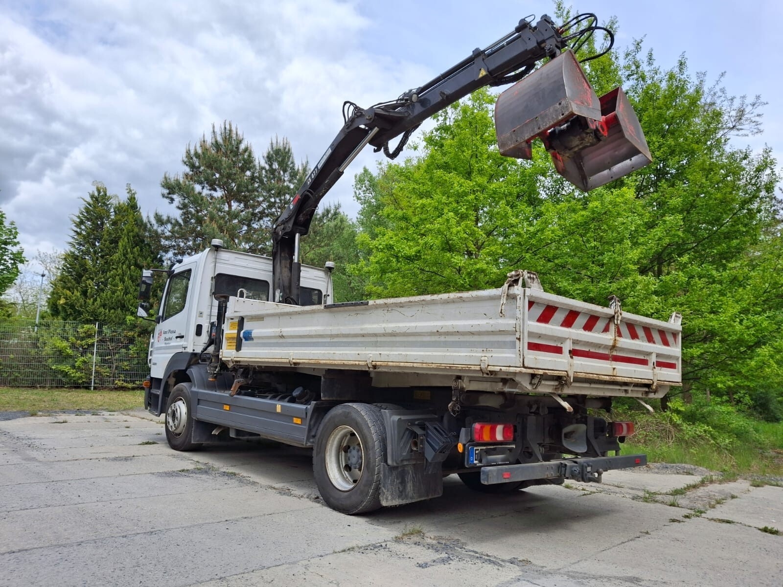 Bild: Foto LKW von hinten