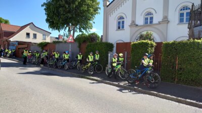 Fotoalbum Fahrradprüfung Klasse 4a