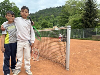 Foto des Albums: Tennis-Schnuppertraining Klasse 2