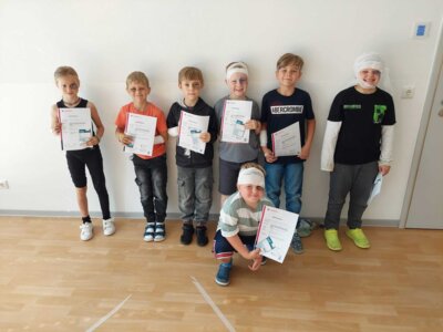 Foto des Albums: Erste Hilfe Kurs Klasse 2