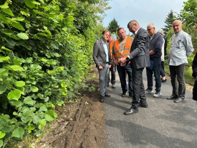 20250602 Start Radwegemodernisierung 2  Programm Bild Landkreis OSL Nora Bielitz 1 web  (Bild vergr&ouml;&szlig;ern)