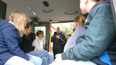 Foto des Albums: Besuch der Klasse 4 in der Feuerwache Lünern