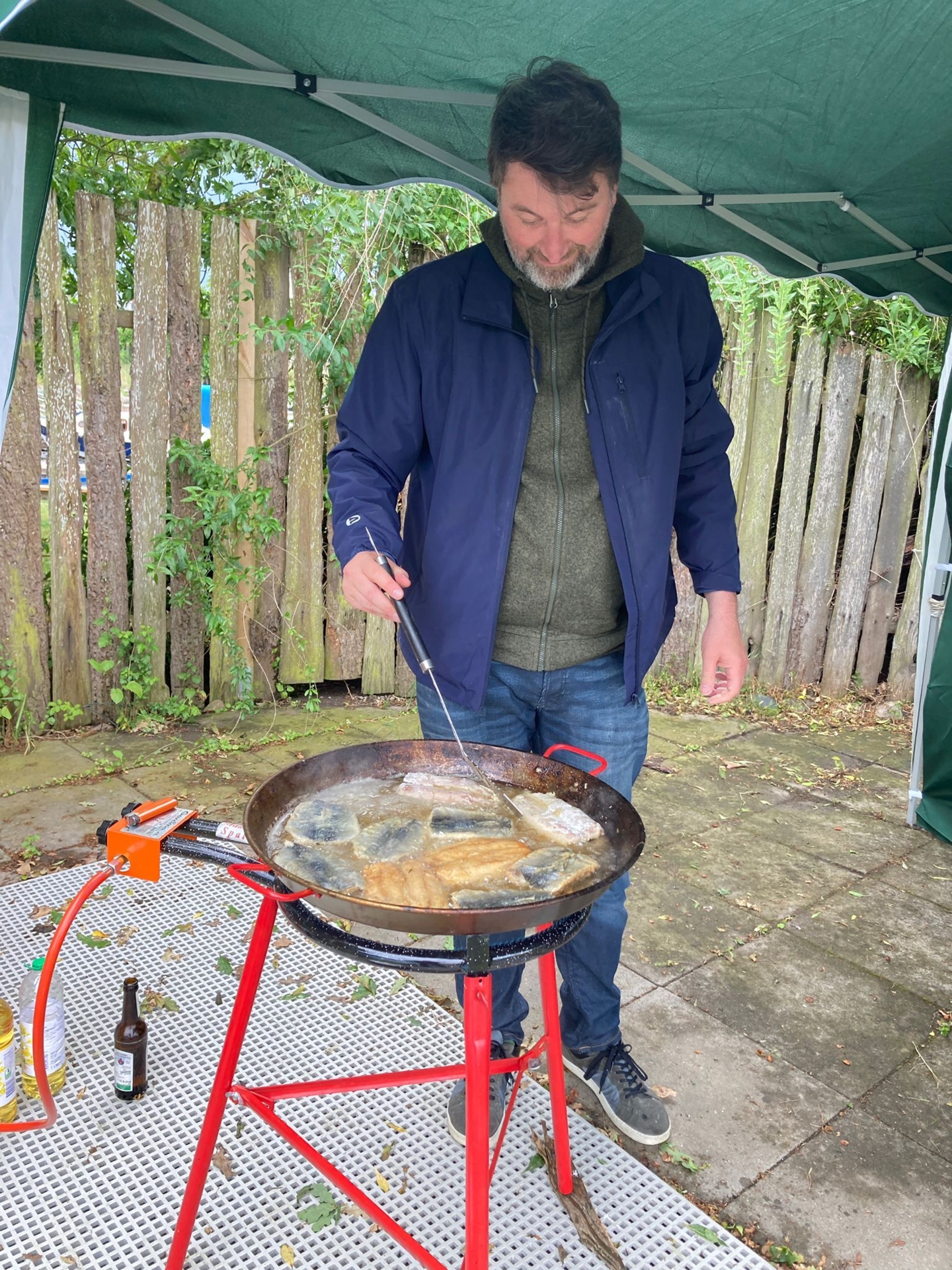 Bild: Chef bei der Arbeit