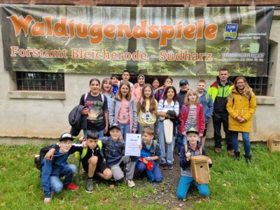 Waldjugendspiele Klasse 4a 4b 4c (3) 