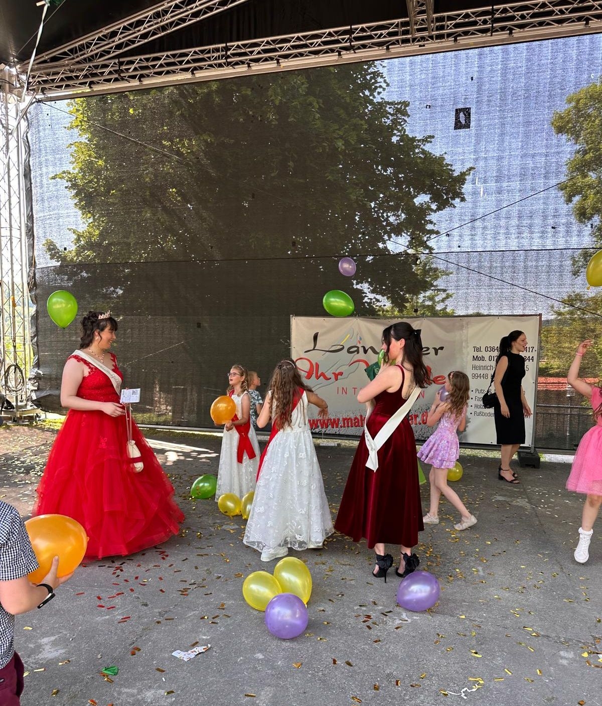 Bild: Kinderdisco mit den Hoheiten
