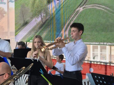 2025 Lindenfest Lulu Bigband der MS SW (11) 