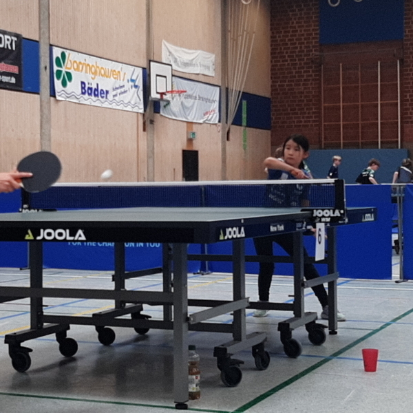 Bild: Jing ging bei den Mädchen 11 an den Start