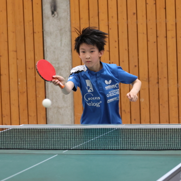 Bild: Ziming ging bei den Jungen 13 an den Start