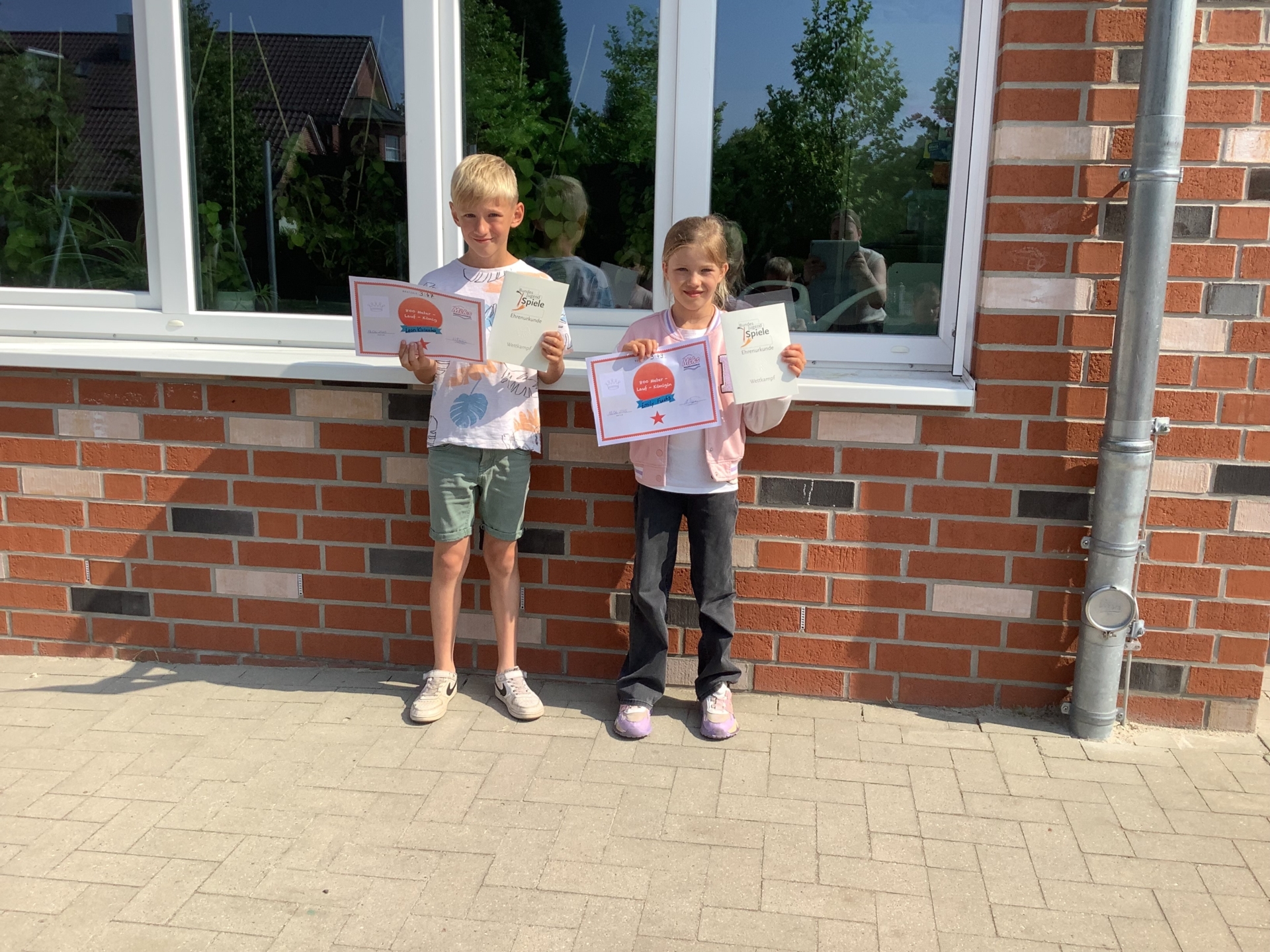 Bild: 800-Meter-König und 800-Meter-Königin