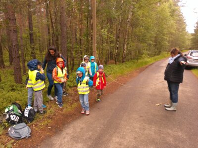 Jeder verwandelt sich in ein Waldtier.  (Bild vergrößern)