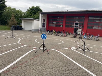 Foto des Albums: Fahrradübung