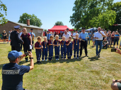 Foto des Albums: Der Spaß stand im Vordergrund beim 21. Stadtjugendfeuerwehrtag in Giesensdorf