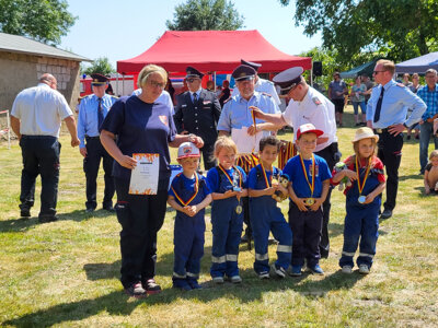 Foto des Albums: Der Spaß stand im Vordergrund beim 21. Stadtjugendfeuerwehrtag in Giesensdorf