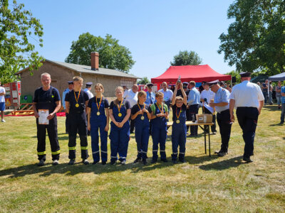 Foto des Albums: Der Spaß stand im Vordergrund beim 21. Stadtjugendfeuerwehrtag in Giesensdorf