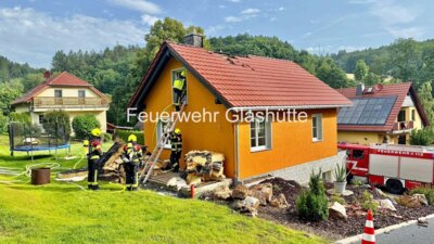 Fotoalbum Einsatz - Blitzeinschlag