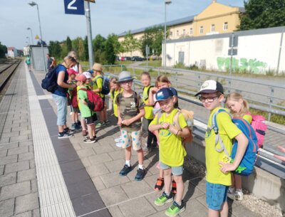 Foto des Albums: Wandertag Klasse 1 am Sprottenweg - Besuch Rothenmühle