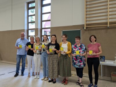 Danke an unsere Lehrer und Schulverwaltungsassistentin 