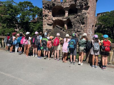 Foto des Albums: Klasse 2a besucht die Heidelberger Schlossfestspiele