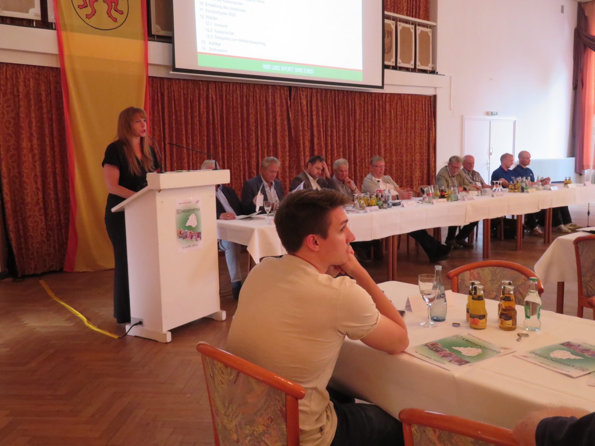 Bild: Grußwort von Maren Wegener, 1. Vizepräsidentin des Niedersächsischen Städte- und Gemeindebundes