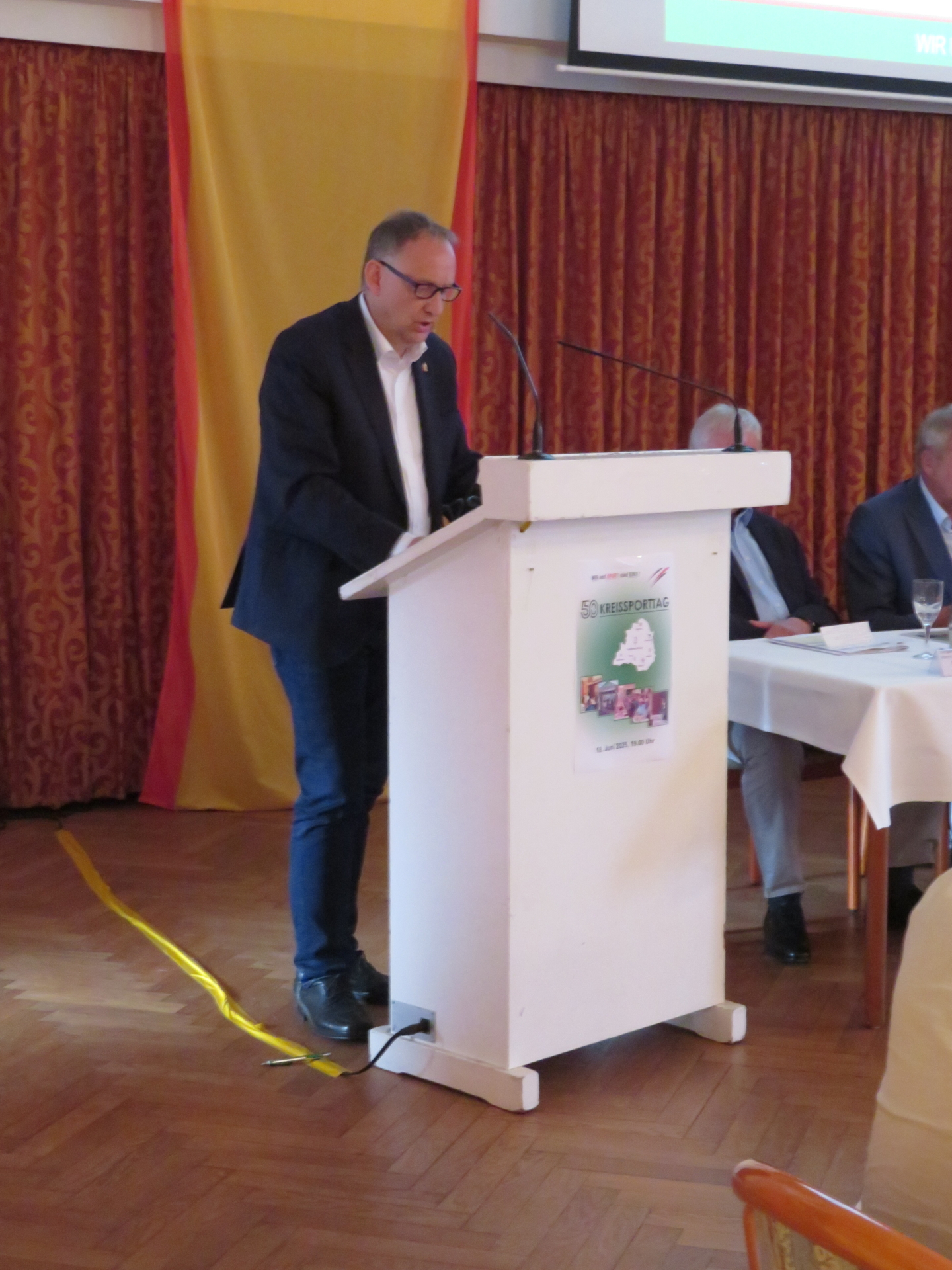 Bild: Grußwort des Bürgermeisters der Stadt Peine, Klaus Saemann