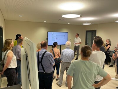 Fotoalbum Tag der Architektur - Stadtverwaltung öffnete Erweiterungsbau für Interessierte