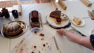 Kaffee- und Kuchentheke 