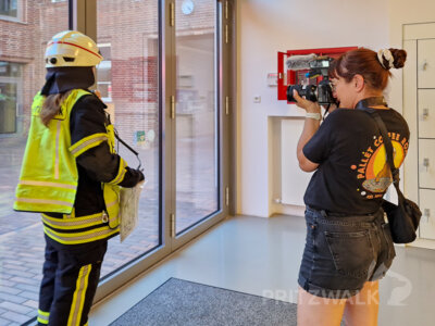 Foto des Albums: RBB dreht eine Reportage über Feuerwehrfrauen
