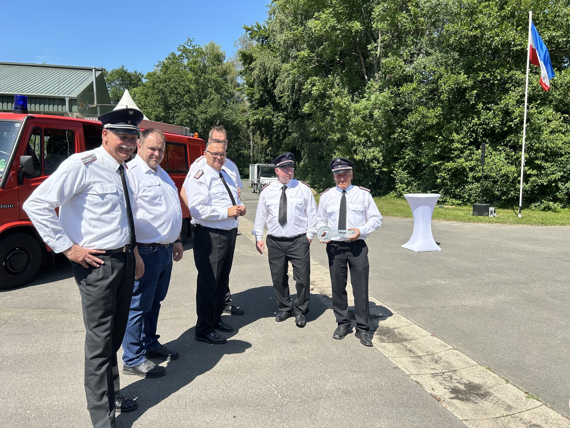 Bild: 32 ) v l Jörg Timmermann,Markus Ketelsen, Stefan Roth,Cristian Krause, Ronny Otte, Hauke Sterner