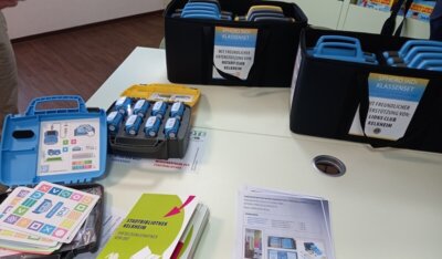 Foto des Albums: Spende für Stadtbibliothek