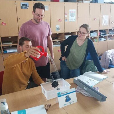 Foto des Albums: Experimente für erneuerbare Energien für die Pestalozzischule