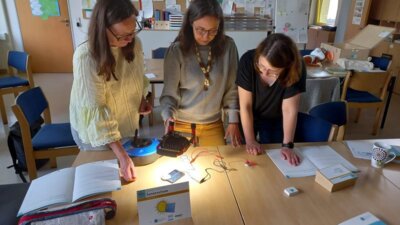 Foto des Albums: Experimente für erneuerbare Energien für die Pestalozzischule