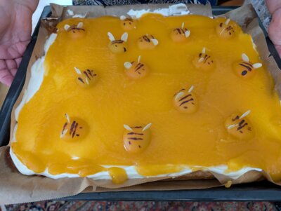 Bienenkuchen f&uuml;r die Bienen  (Bild vergr&ouml;&szlig;ern)
