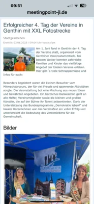 Tag der Vereine in der Presse - Meetingpoint  (Bild vergr&ouml;&szlig;ern)