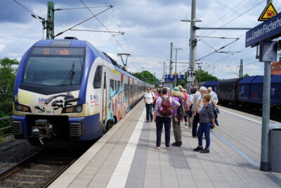 Unsere S-Bahn nach Barsinghausen  (Bild vergr&ouml;&szlig;ern)