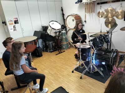 Foto des Albums: Besuch der Musikschule Mengen 2025