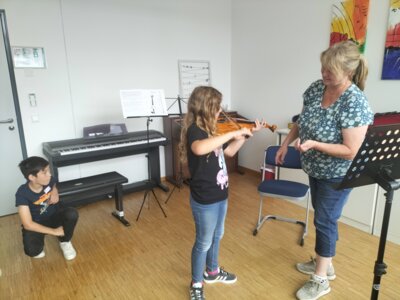 Foto des Albums: Besuch der Musikschule Mengen 2025