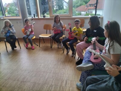 Foto des Albums: Besuch der Musikschule Mengen 2025