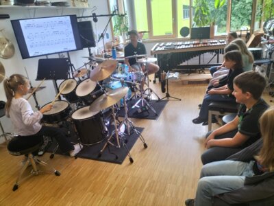 Foto des Albums: Besuch der Musikschule Mengen 2025