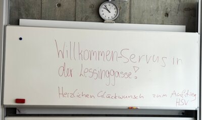 Willkommen Gymnasium Lessinggasse  (Bild vergr&ouml;&szlig;ern)