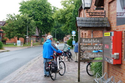 Ankunft in Eilvese  (Bild vergr&ouml;&szlig;ern)