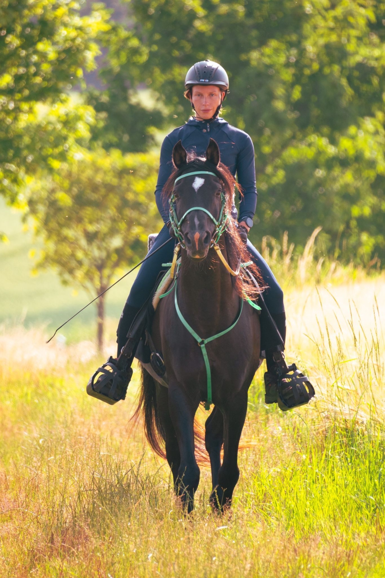 Bild: Hessenmeisterin Jelena Schaffert