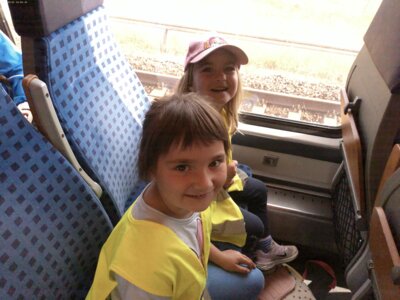 In diesem Abteil ist man zuversichtlich.  (Bild vergrößern)