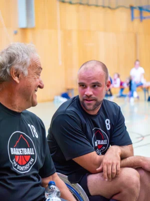 Foto des Albums: Rollstuhlbasketball: Rückspiel TSV Sonthofen und Buxheimer Blitze