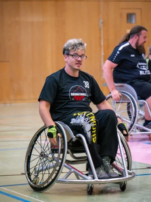 Foto des Albums: Rollstuhlbasketball: Rückspiel TSV Sonthofen und Buxheimer Blitze