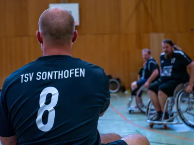 Foto des Albums: Rollstuhlbasketball: Rückspiel TSV Sonthofen und Buxheimer Blitze